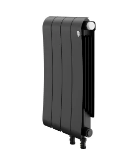 Биметаллический радиатор Royal Thermo Infinity 500 Noir Sable, 4 секции