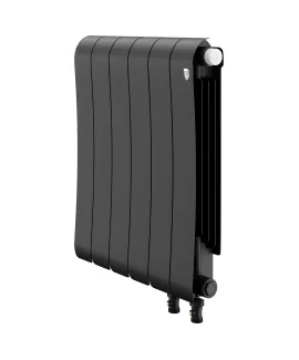 Биметаллический радиатор Royal Thermo Infinity 500 Noir Sable, 6 секций