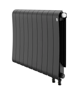 Биметаллический радиатор Royal Thermo Infinity 500 Noir Sable, 10 секций
