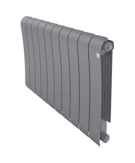 Биметаллический радиатор Royal Thermo Infinity 500 Silver Satin, 10 секций