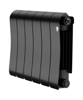 Биметаллический радиатор Royal Thermo Infinity 300 Noir Sable, 6 секций