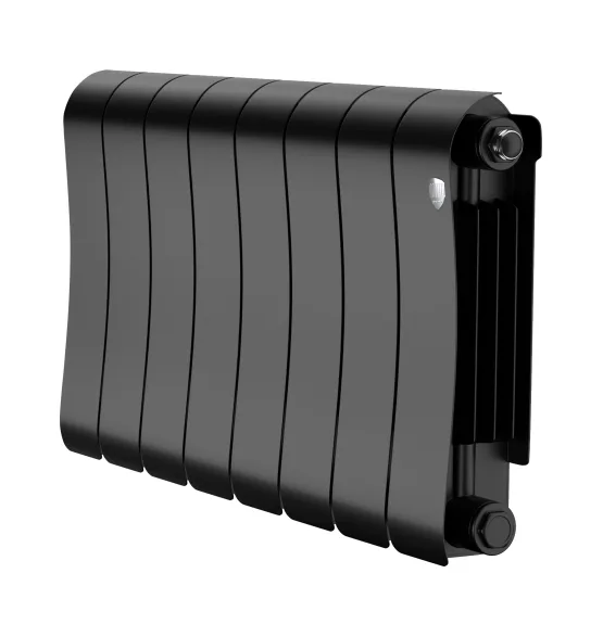 Биметаллический радиатор Royal Thermo Infinity 300 Noir Sable, 8 секций