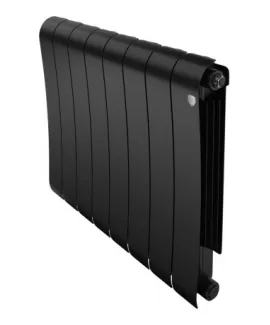 Биметаллический радиатор Royal Thermo Infinity 300 Noir Sable, 8 секций — фото 2