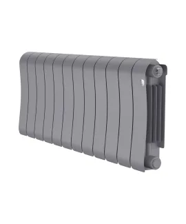 Биметаллический радиатор Royal Thermo Infinity 300 Silver Satin, 12 секций
