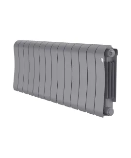 Биметаллический радиатор Royal Thermo Infinity 300 Silver Satin, 14 секций