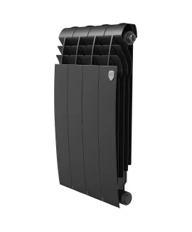 Биметаллический радиатор Royal Thermo BILINER B 500 Noir Sable, 4 секции