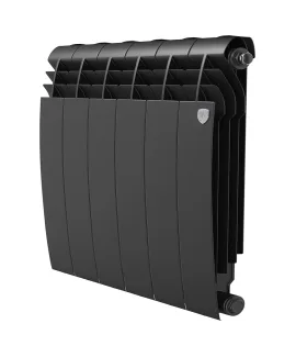 Биметаллический радиатор Royal Thermo BILINER B 500 Noir Sable, 6 секций
