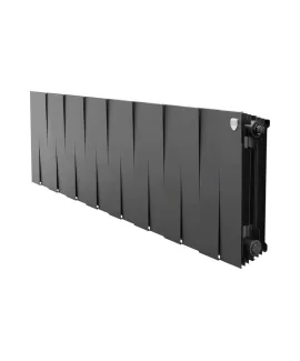 Биметаллический радиатор Royal Thermo PianoForte 300 Noir Sable, 16 секций