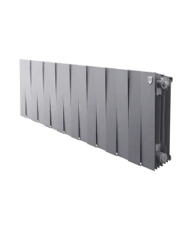 Биметаллический радиатор Royal Thermo PianoForte 300 Silver Satin, 16 секций