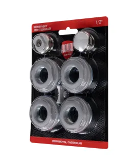 Комплект монтажный Royal Thermo 1”х 1/2
