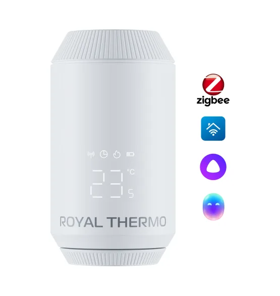 Термостат радиаторный электронный Royal Thermo Smart Heat 2.0, белый