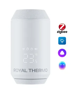 Термостат радиаторный электронный Royal Thermo Smart Heat 2.0, белый