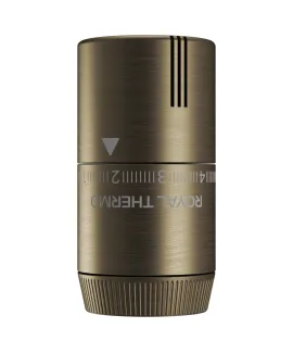 Термоголовка жидкостная Royal Thermo Design PRO М30х1,5 (бронза)