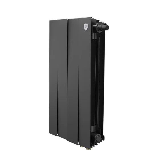 Биметаллический радиатор Royal Thermo PianoForte 500 Noir Sable VDR, 6 секций