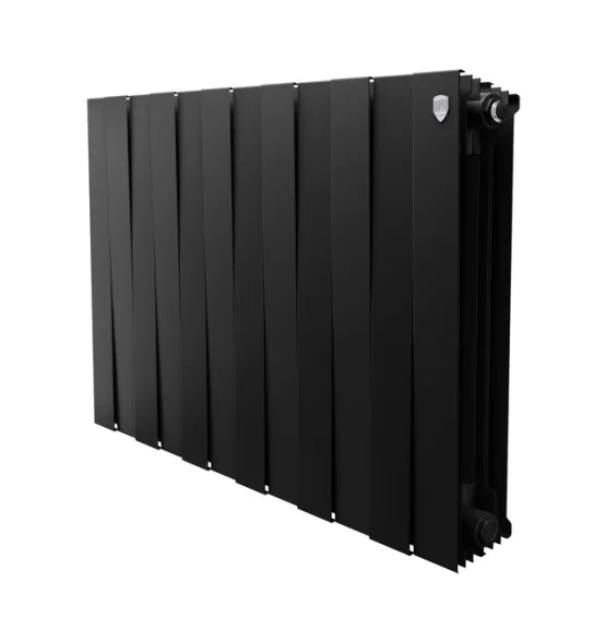 Биметаллический радиатор Royal Thermo PianoForte 500 Noir Sable VDR, 8 секций