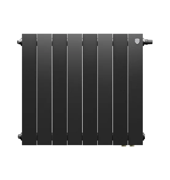 Биметаллический радиатор Royal Thermo PianoForte 500 Noir Sable VDR, 10 секций