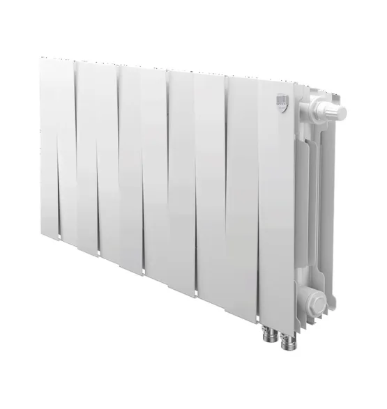 Биметаллический радиатор Royal Thermo PianoForte 300 Bianco Traffico VDR, 8 секций