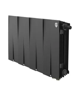 Биметаллический радиатор Royal Thermo PianoForte 300 Noir Sable VDR, 8 секций min