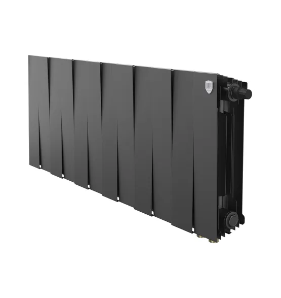 Биметаллический радиатор Royal Thermo PianoForte 300 Noir Sable VDR, 16 секций