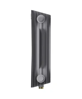 Биметаллический радиатор Royal Thermo PianoForte 300 Silver Satin VDR, 8 секций min