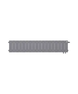 Биметаллический радиатор Royal Thermo PianoForte 200 Silver Satin VDR, 18 секций min