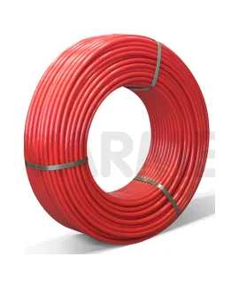 Труба Varmega однослойные PE-RT, красный 20x2.0, бухта 200 м