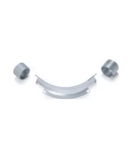 Фиксатор поворота из оцинкованной стали, с кольцами Varmega 32, упаковка 10
