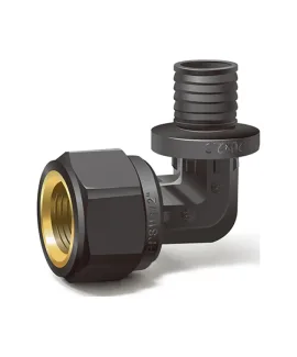 Угол латунный Varmega Slide-fit с внутренней резьбой 20×½
