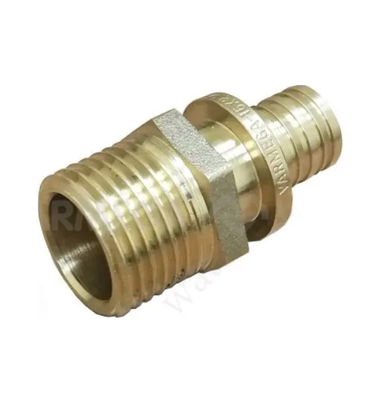 Муфта латунная Varmega Slide-fit с накидной гайкой 25×¾
