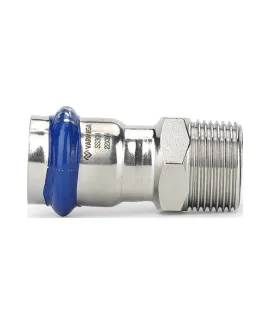 Муфта раструбная Varmega Inox Press с наружной резьбой 22x1