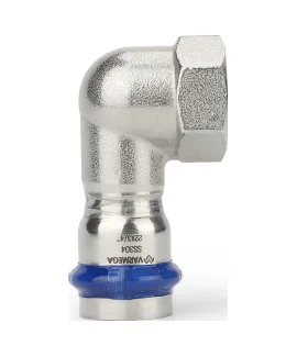 Угольник раструбный Varmega Inox Press с внутренней резьбой 18x3/4