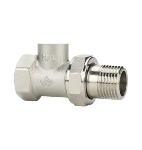 Varmega Запорный радиаторный клапан, серия VM103, EK, прямой 1/2