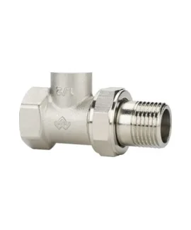 Varmega Запорный радиаторный клапан, серия VM103, EK, прямой 1/2