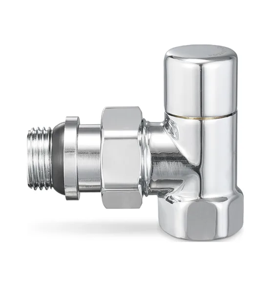 Varmega Запорный радиаторный клапан, серия VMDV03, угловой, хром 1/2