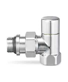 Varmega Запорный радиаторный клапан, серия VMDV03, угловой, хром 1/2