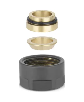 Varmega Резьбозажимное соединение, черный D15 х 3/4