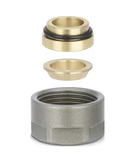 Varmega Резьбозажимное соединение, серый D15 х 3/4