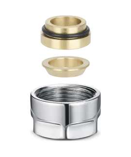 Varmega Резьбозажимное соединение, хром D15 х 3/4