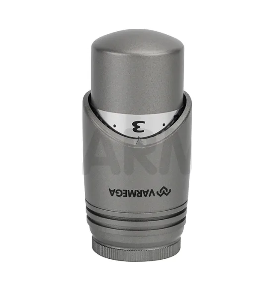 Varmega Термостатическая головка, серия VM112, жидкостная, серая M30х1.5