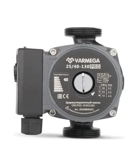 Циркуляционный насос Varmega VMCP02 PRO 25/40-130 min
