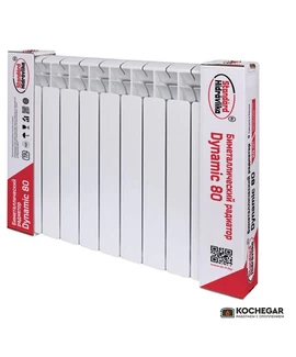 Биметаллический радиатор Standard Hidravlika Dynamic 80, 4 секции