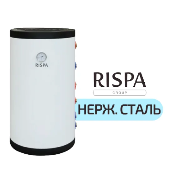 Бойлер косвенного нагрева RISPA RBW 100 R, 100 л, настенный, подключение справа