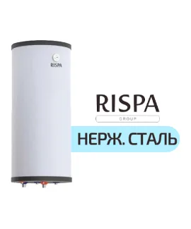 Бойлер косвенного нагрева RISPA RBW 120n INOX, 120 л, настенный, нижнее подключение