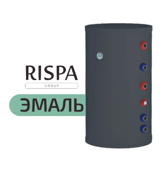 Бойлер косвенного нагрева RISPA SERBW 100 R Enamel, 100 л, настенный, подключение справа